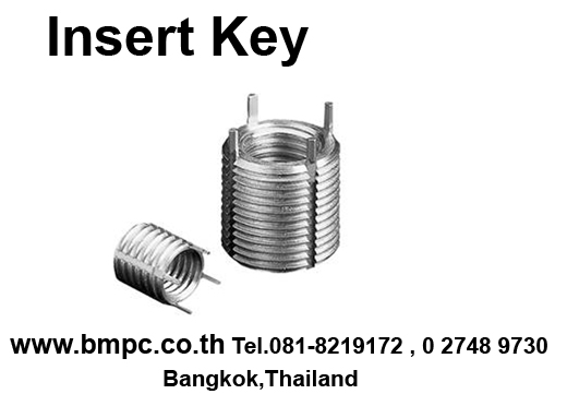 Keylock thread insert, solid bushing, thread bush, thread bush reducer